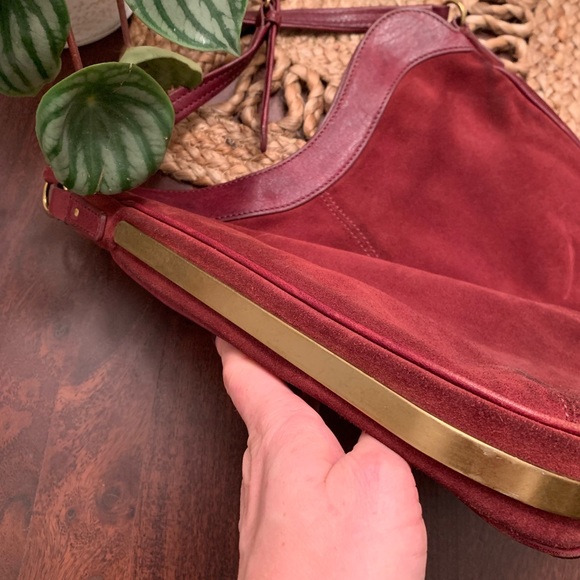 Club Monaco berry coloured purse - Picture 2 of 5